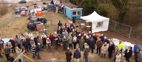 Drukbezochte Eerste Steen Wipkorenmolen
