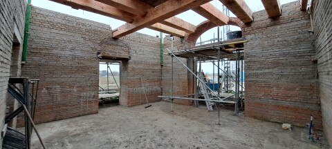 Herbouw Wipkorenmolen vordert gestaag